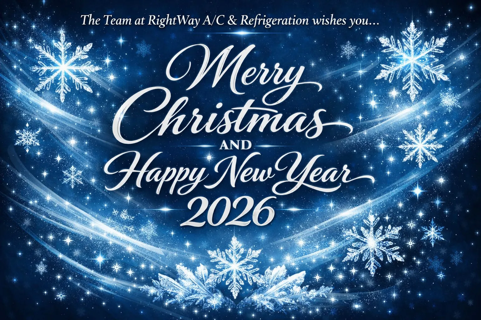 Merry Christmas and Happy New Year 2026